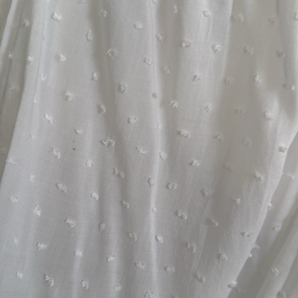 Express White Relaxed Ruffled Camisole - Picture 10 of 11